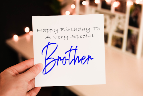 Special Brother Birthday Card, Card for Brother, Birthday Card,